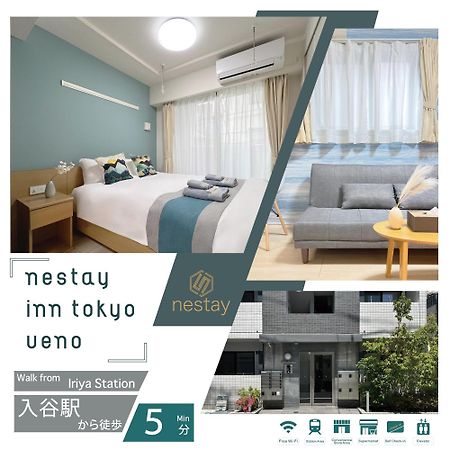 Nestay Inn Tokyo Ueno Tóquio Exterior foto